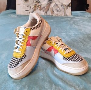 Nike Air Force 1 Shadow, Size 9, Mulit-Color